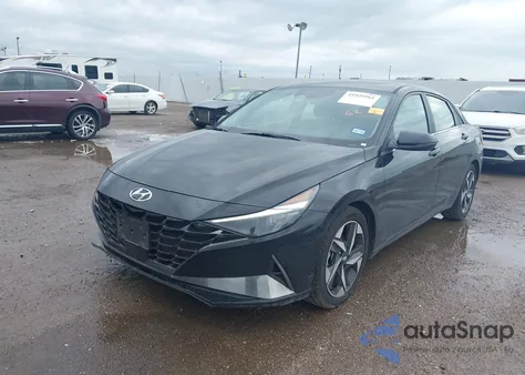 2021 Hyundai Elantra Limited из США, поврежденный, VIN KMHLP4AG1MU197413